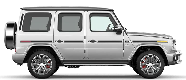 PRC-Mercedes-G500-Right-Side View PRC Mercedes G500