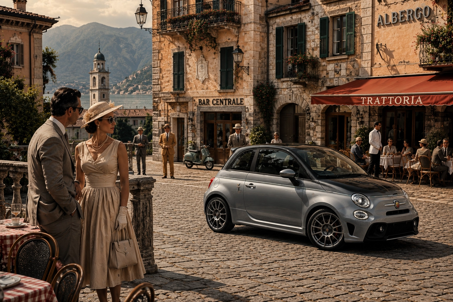 PRC Abarth 695 C In Ticino Abarth 695 C In Ticino
