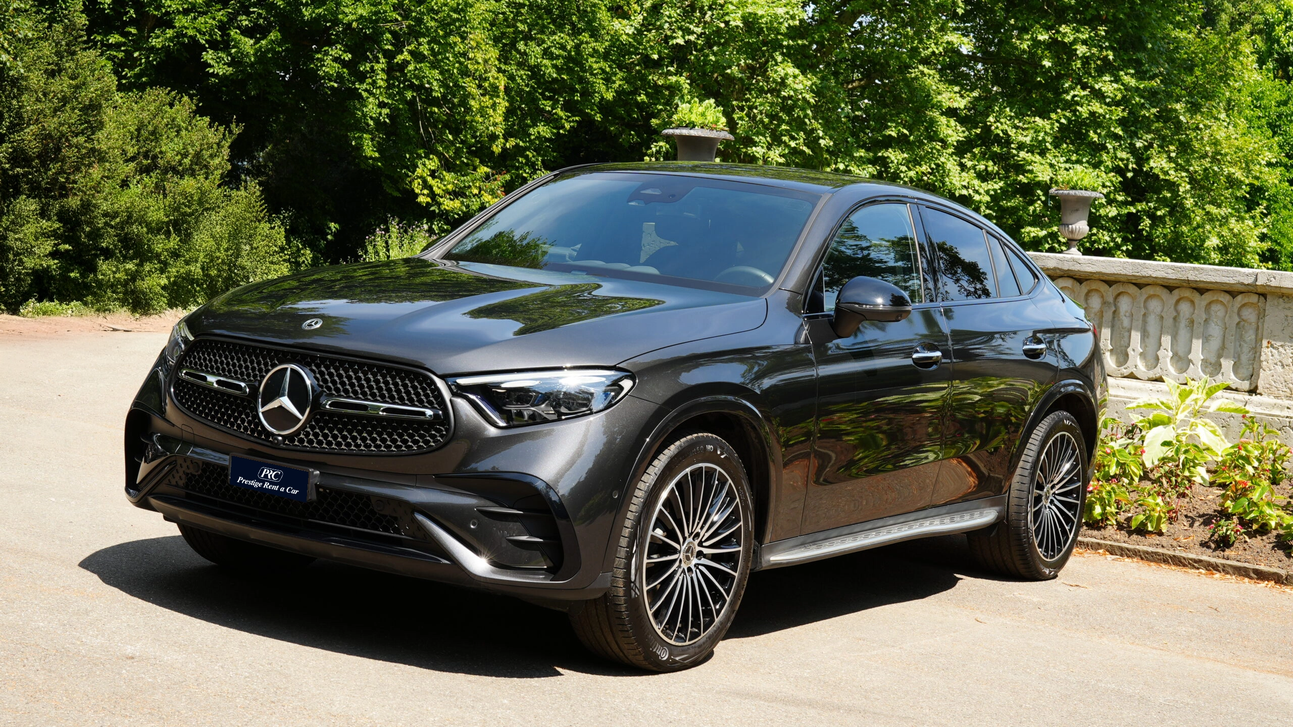 PRC-Mercedes-GLC-220-d-Coupé-AMG-Line-Front-Right PRC-Mercedes-GLC-220-d Front