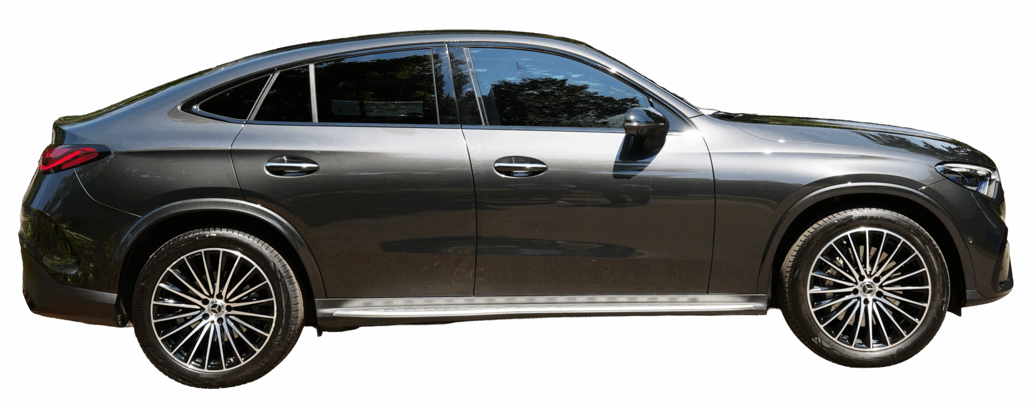 PRC-Mercedes-GLC-220-d-Coupé-AMG-Line-Side View PRC-Mercedes-GLC-220-d